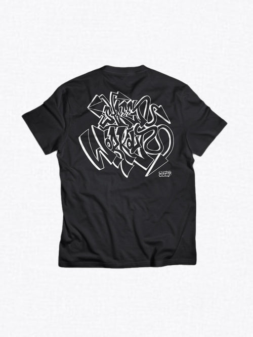 CAMISETA MANGA CORTA NEGRA - STREET WORKOUT X SENT