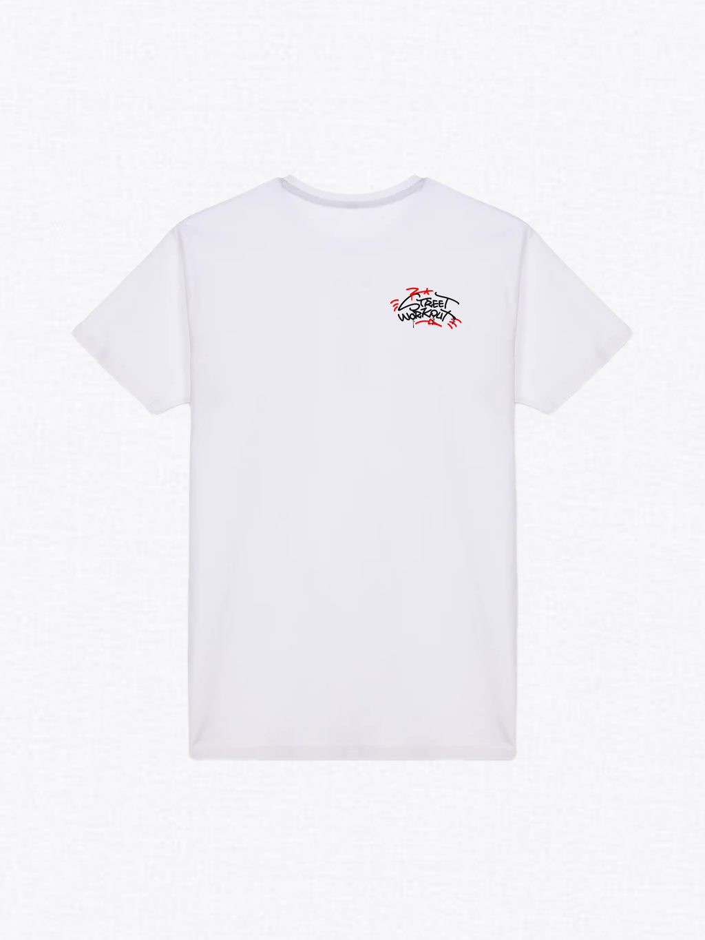 CAMISETA MANGA CORTA BLANCA - STREET WORKOUT X SENT