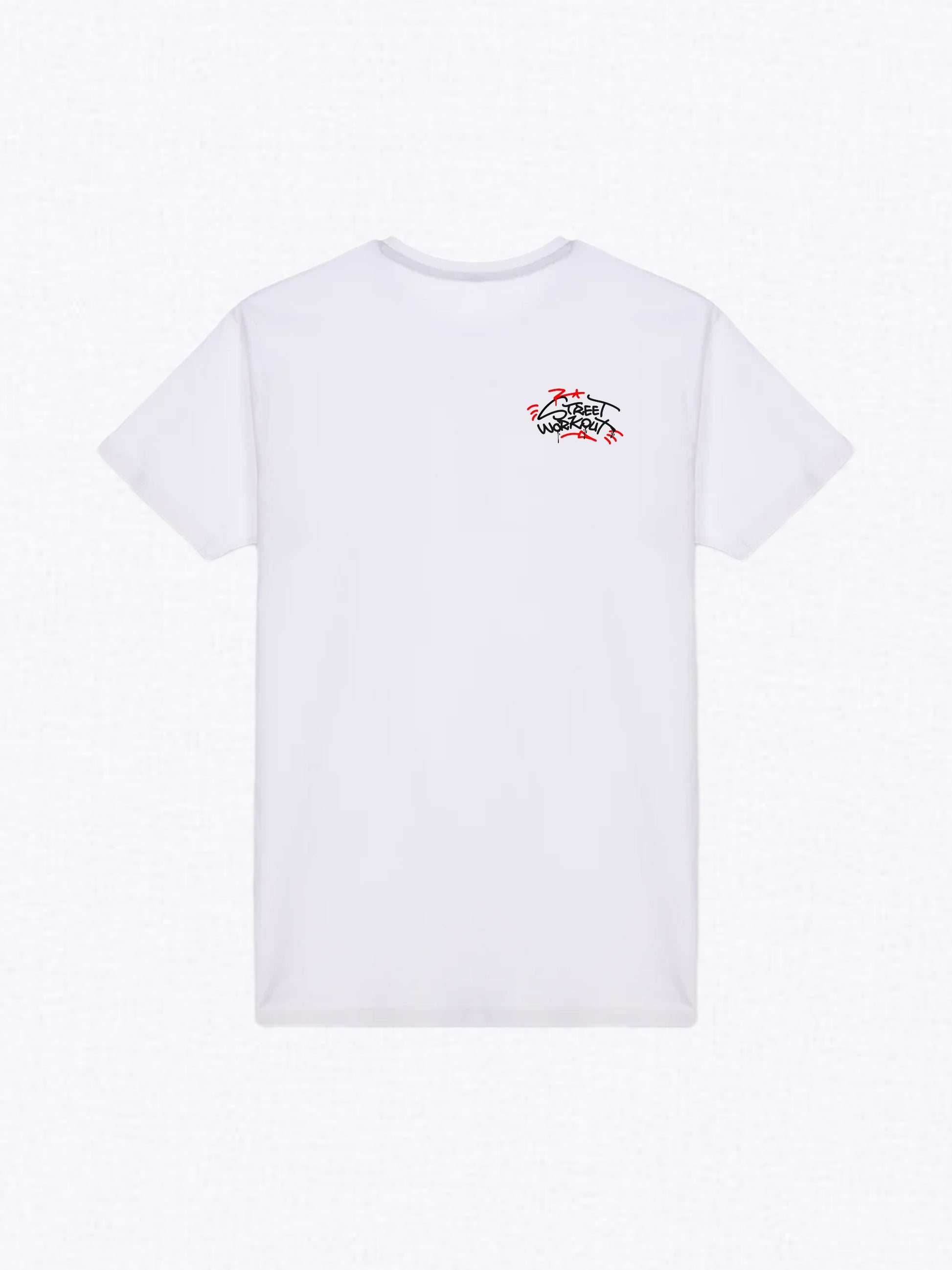 CAMISETA MANGA CORTA BLANCA - STREET WORKOUT X SENT